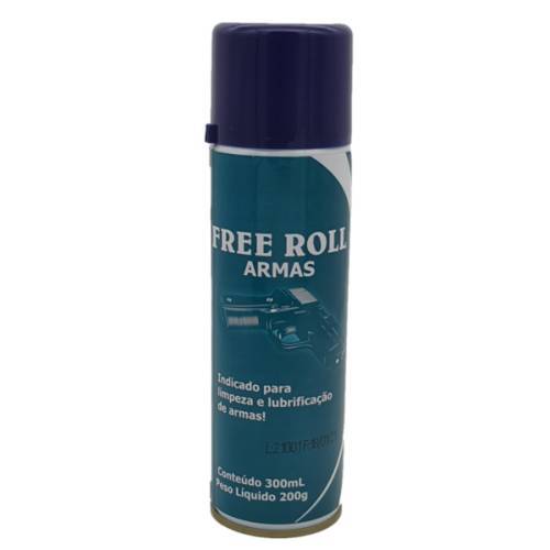 Free Roll Lubrificante para Armas Spray 300ml Proteção e Manutenção