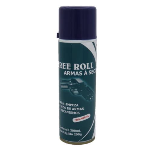 Free Roll Spray de Limpeza a Seco para Armas 300ml — Removedor de Carbonização e Resíduos