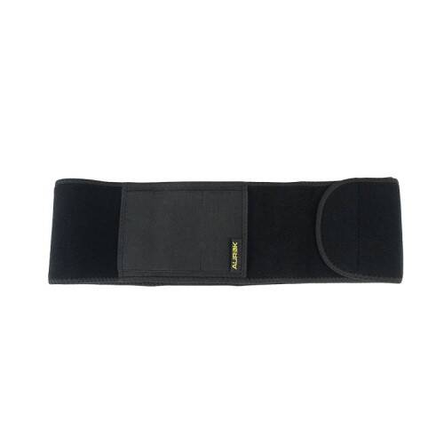 Coldre de Faixa Abdominal AUROK Neoprene - Preto -  110 cm à 120 cm